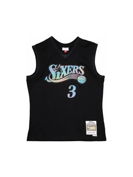 Tricou Mitchell & Ness negru