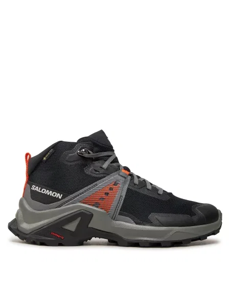 Trekking čevlji Salomon X Raise Mid Gore-Tex črna
