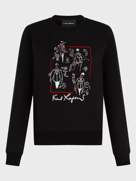Свитшот Karl Lagerfeld черный