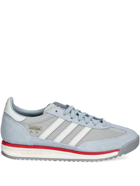 Ριγέ μισό φερμουάρ sneakers Adidas EQT σουέντ μαύρο