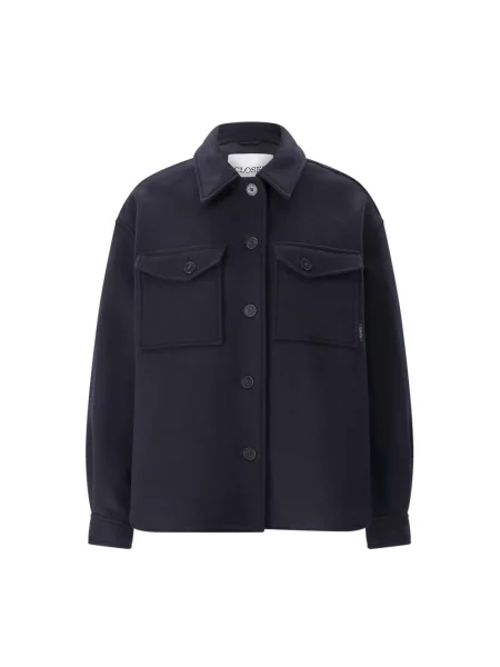 Kurtka Closed wełniana niebieska