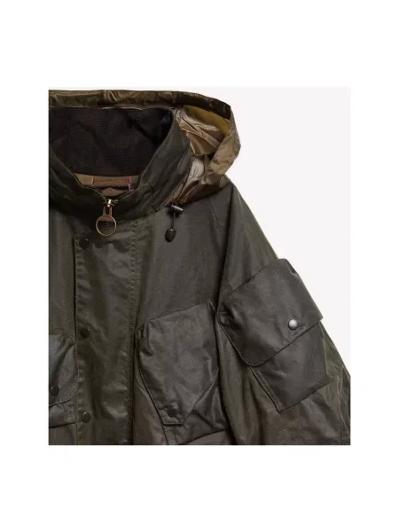 Woskowana kurtka Barbour zielona