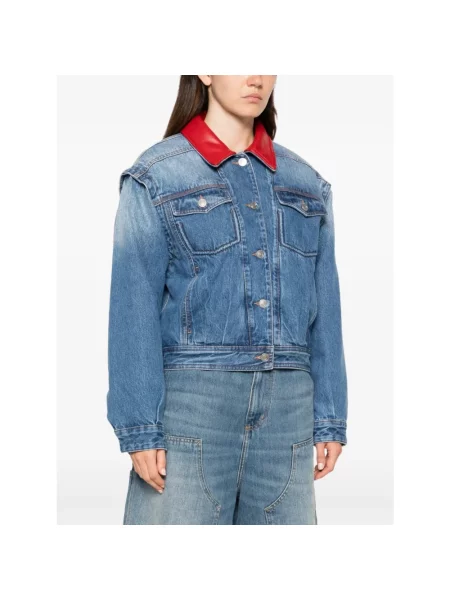 Kurtka jeansowa Isabel Marant niebieska