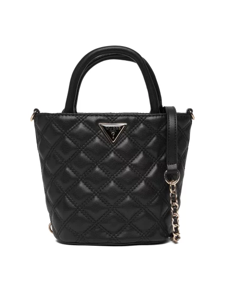 Τσάντα Guess Giully II Mini μαύρο