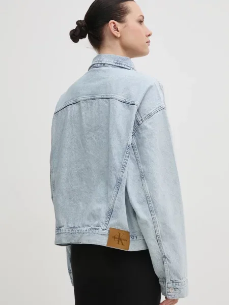 Calvin Klein Jeans farmerdzseki női átmeneti kék