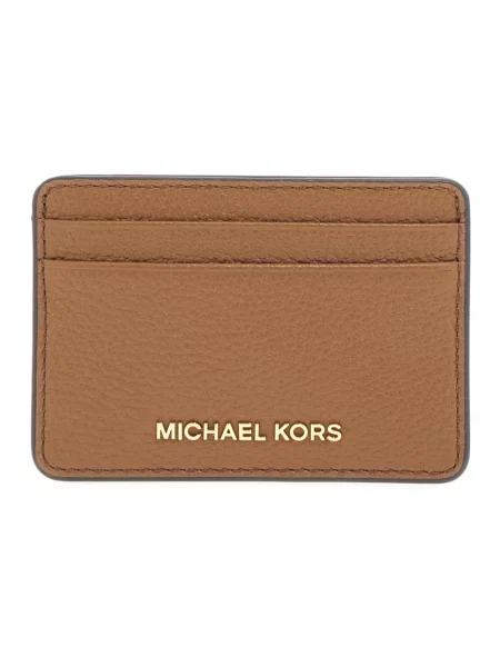 Portfel Michael Kors skórzany brązowy