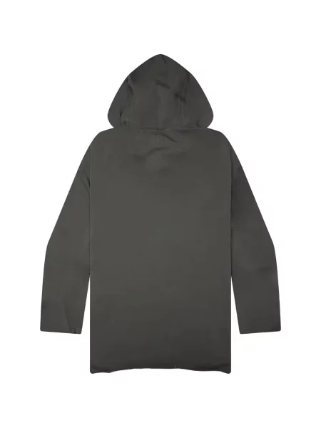 Lung hanorac cu glugă Rick Owens Drkshdw gri