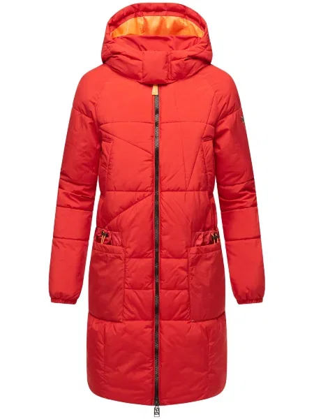 NAVAHOO Palton de iarnă Bliblablubb deschis roșu