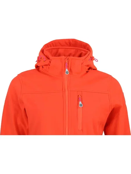 Geacă Peak Mountain softshell portocaliu