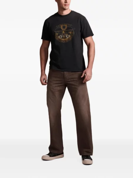 Pantaloni Seven maro