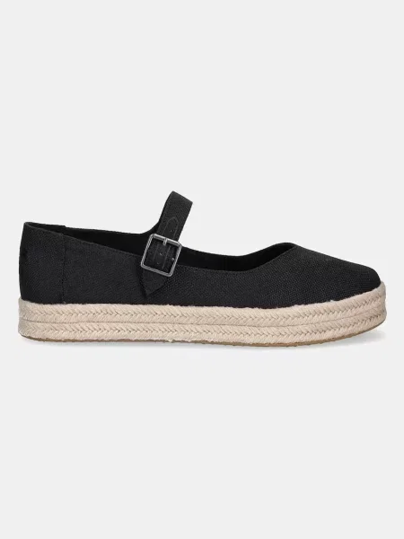 Toms espadryle HEAVY CANVAS czarny
