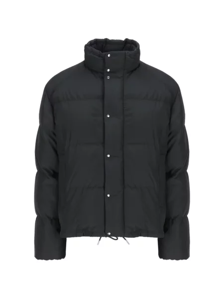 Pūkinė striukė Moncler juoda