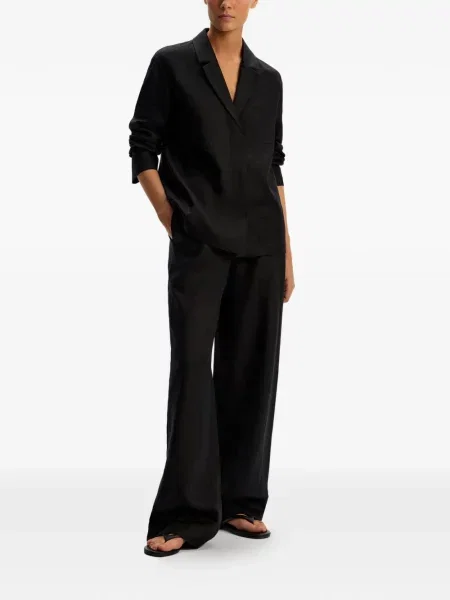 Pantaloni 12 Storeez de in cu cordon negru