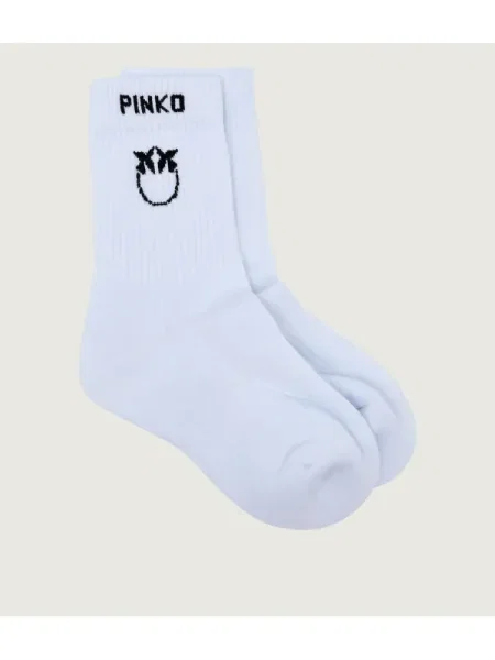 PINKO Șosete Lungi de Damă Noirvegia alb