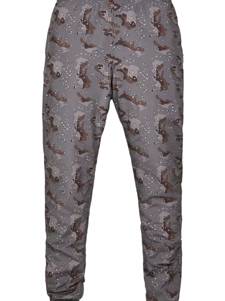 Běžecké kalhoty Urban Classics s kamínky bílé