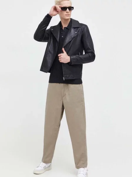 Pulover Abercrombie & Fitch črna
