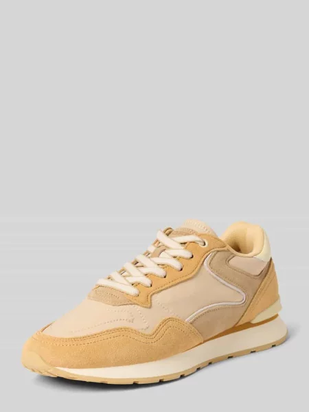 Sneakersy z detalem z logo model ‘City’ Hoff
