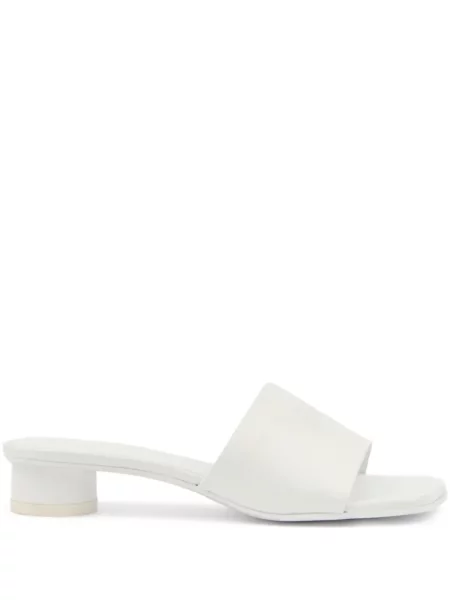 Papuci tip mules Mm6 Maison Margiela alb