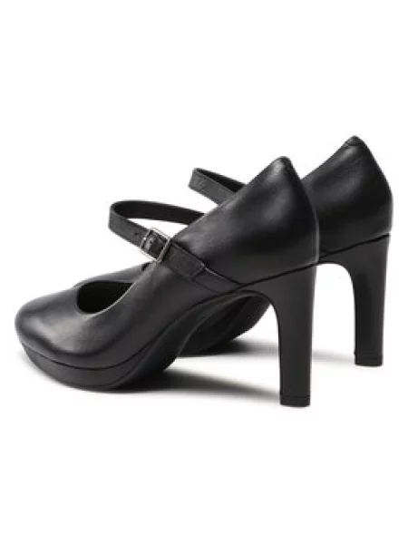 Félcipő Clarks fekete