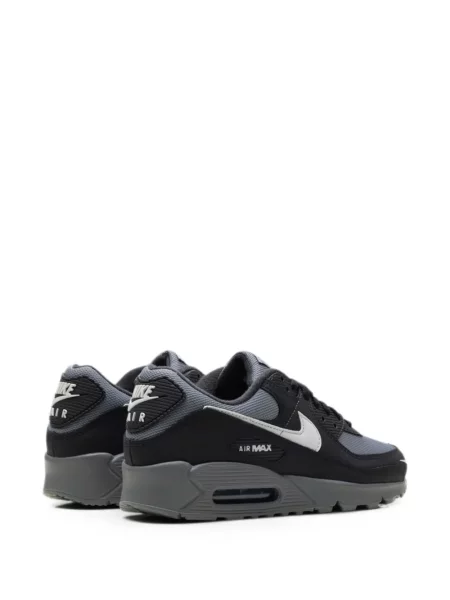 Scurt sneakerși Nike Air Max 90 cu șireturi din dantelă gri