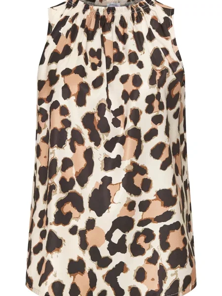 LASCANA Bluză bej / maro negru