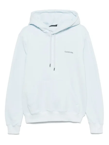 Hanorac cu glugă Lanvin albastru