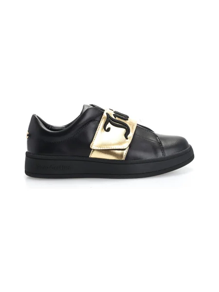 Sneakerși Juicy Couture cu velcro negru