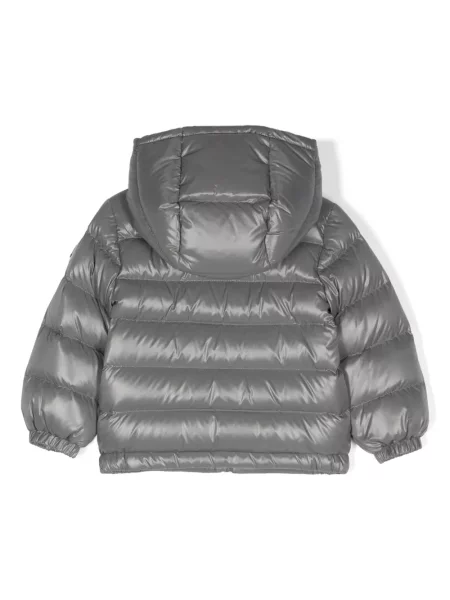Kurtka dziecięca Moncler Enfant szara