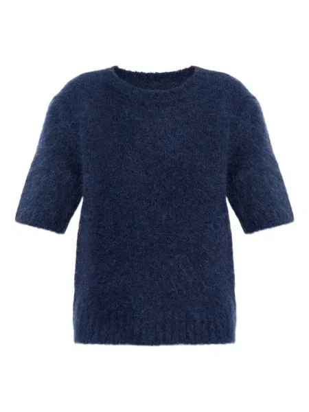 Top Samsøe Samsøe scurt albastru