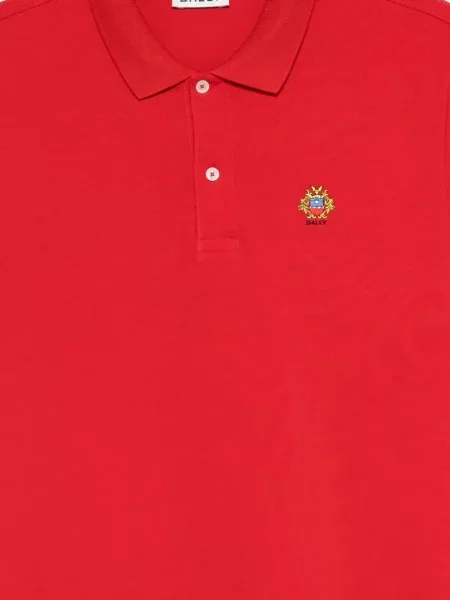 Tricou polo Bally cu autograf roșu