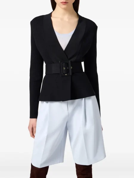 Sacou Elisabetta Franchi negru