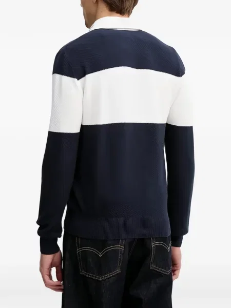 Gulerat tricou polo Guess albastru