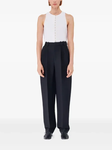 Pantaloni Adam Lippes negru