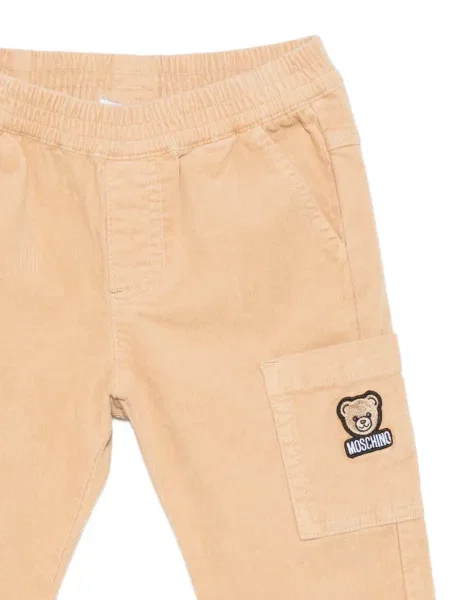 Spodnie cargo dziecięce Moschino