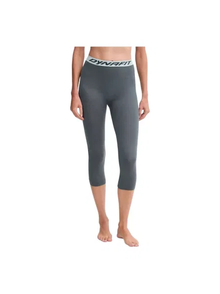 Legginsy Dynafit wełniane szare