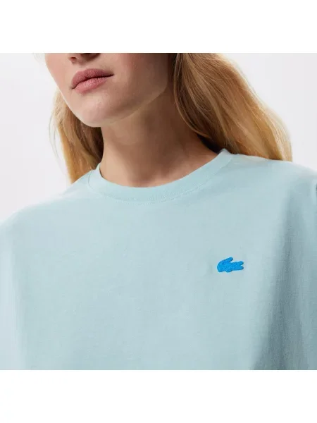 Футболка Lacoste голубая