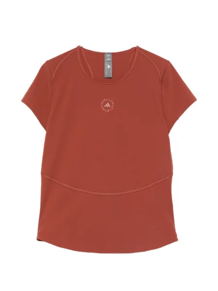 Tricou Adidas By Stella Mccartney cu imagine maro