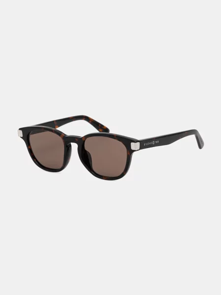 Maison Margiela okulary przeciwsłoneczne LUNETTES 17 ECAILLES brązowe