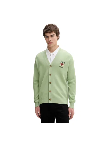 Sweter Drole De Monsieur z wełny merino różowy
