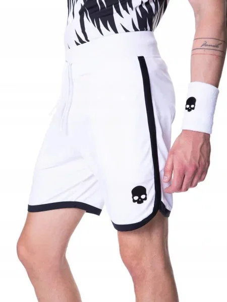 Spodenki tenisowe Hydrogen Tech Shorts białe