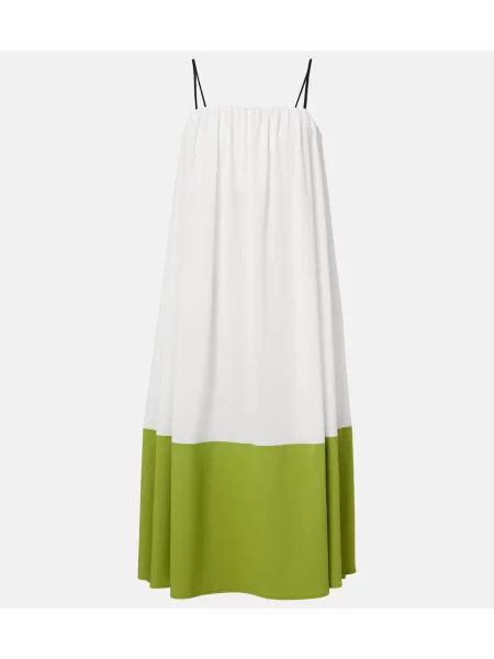 Rochie midi Proenza Schouler din jerseu până la genunchi de costum alb