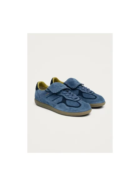 Alohas sneakersy zamszowe niebieski