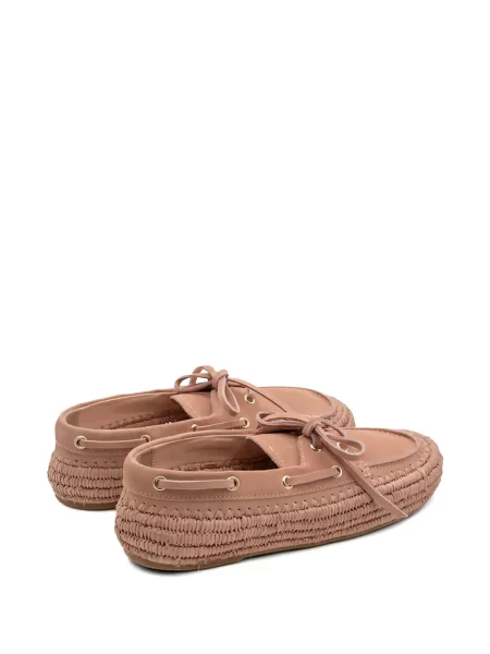 Espadrile Paloma Barcelo din piele de căprioară maro