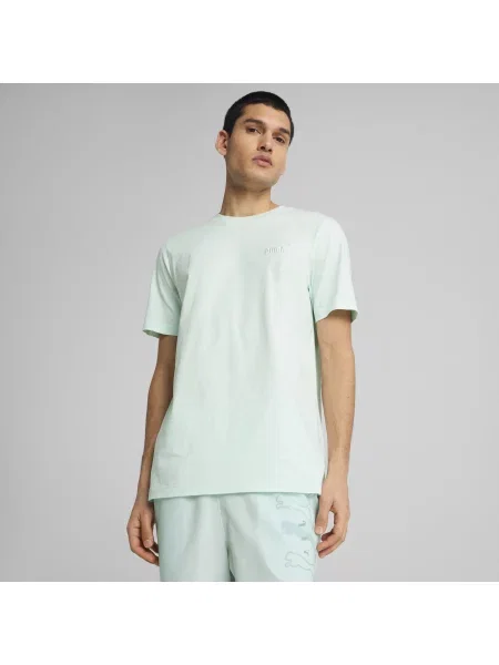 Koszulka Essentials z małym logo No. 1 PUMA Peaceful Blue niebieska
