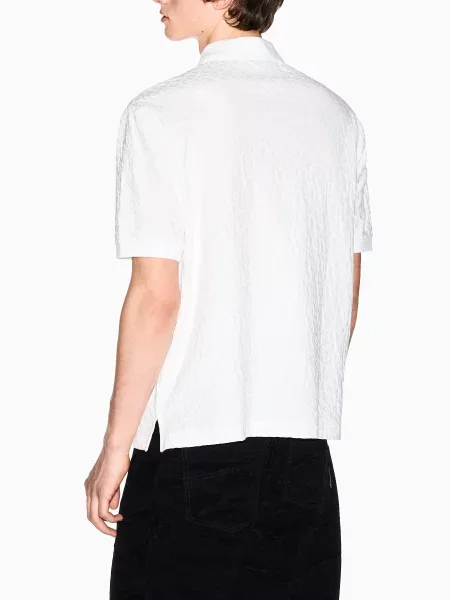 Поло Armani Exchange белое