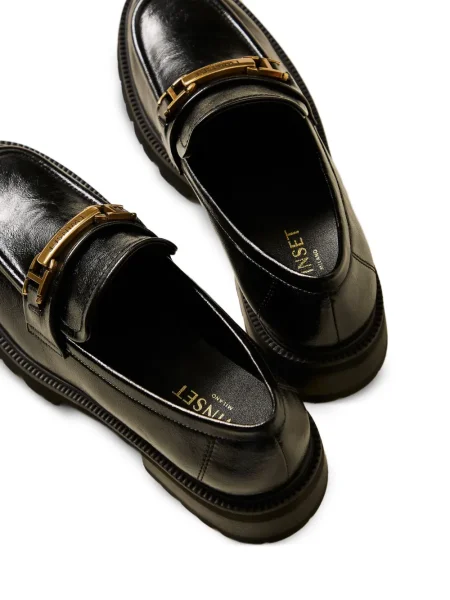 Pantofi loafer Twinset negru