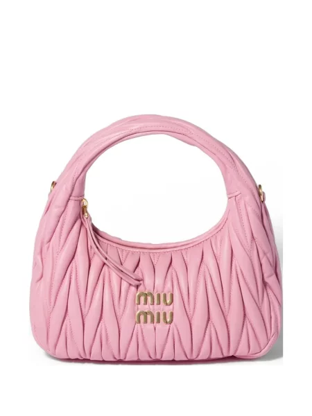 Geantă Miu Miu din piele roz