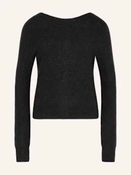 Drykorn Kardigan Gertija Z Dodatkiem Alpaki schwarz czarny