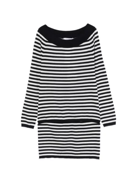 Pulover Max Mara cu dungi albastru