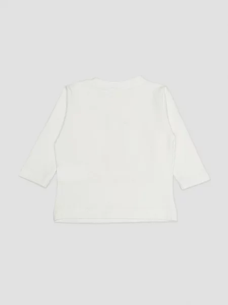 Дитячий Лонгслів YUKI молочний
